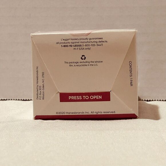 Leggs Silken Mist Control Top Pantyhose Silky Sheer Leg Soft Brown B Med 98559 - Picture 7 of 8